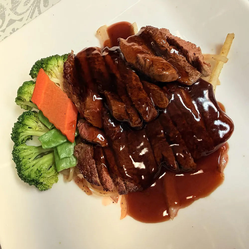 Steak Teriyaki at Tokyo Fusion, Japanese Restaurant in Liverpool