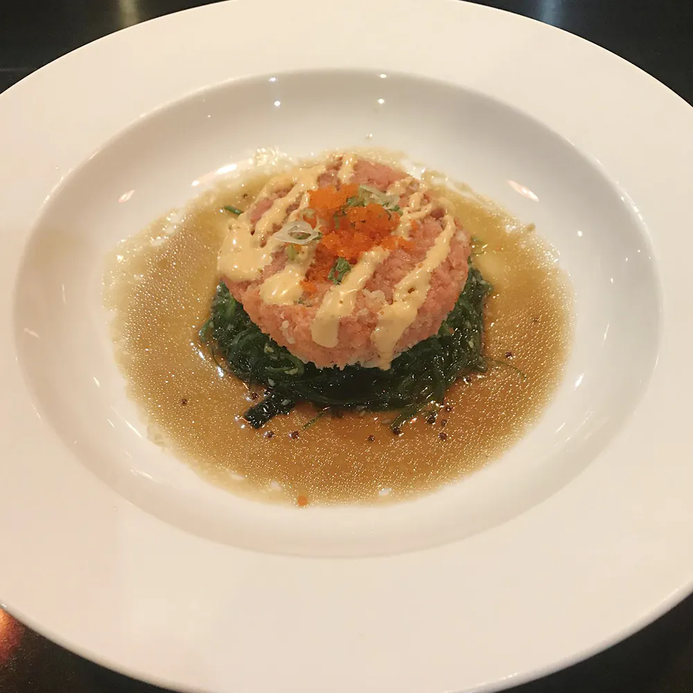 Tuna Tartar at Tokyo Fusion, Japanese Restaurant in Liverpool