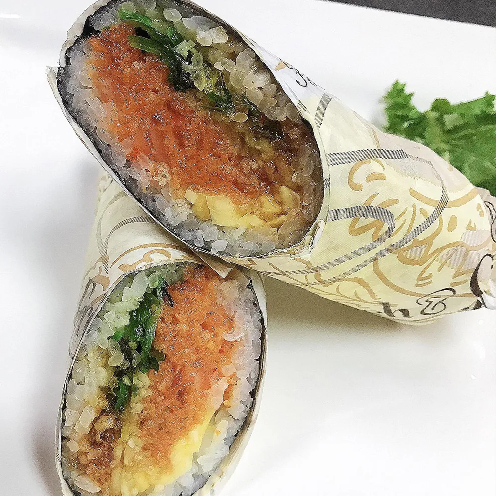 Sushi Burrito at Tokyo Fusion, Japanese Restaurant in Liverpool